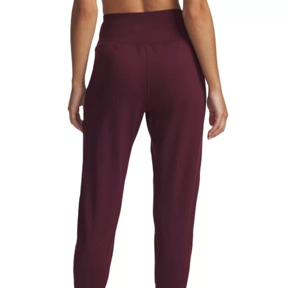 Women's Under Armour Motion Joggers LG Dark Maroon Style# 1375077 NWT - Picture 4 of 10